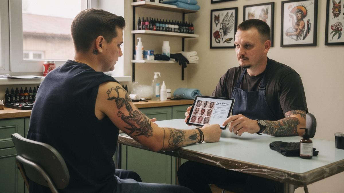 Healed tattoo style preview